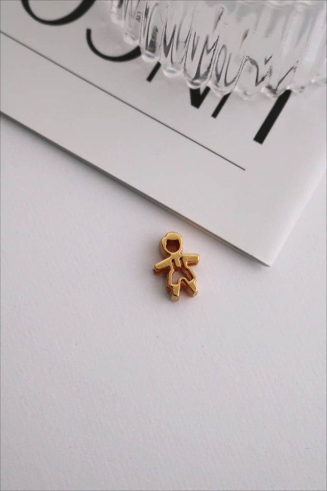Foto de Pingente Boy Ouro em Ouro 18k, vista frontal, Sapphire Joias