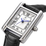 Relógio Couro Diamond Black