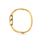 Relógio Oval Vintage Gold