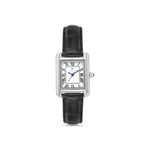 Relógio Couro Diamond Black