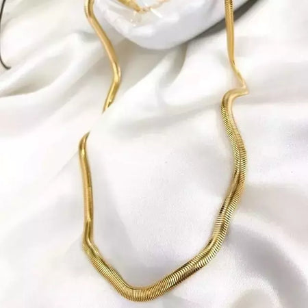 Choker Fio Alemão Ouro