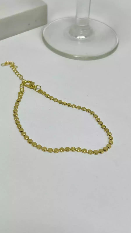 Pulseira Mini Balls no Ouro