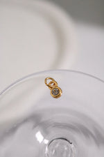 Foto de Pingente Ponto de Luz em Ouro 18k, vista frontal, Sapphire Joias