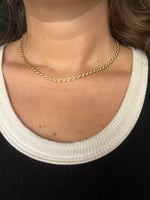 Foto de Choker Fio Baiano Ouro em Ouro 18k, vista frontal, Sapphire Joias