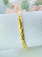 Pulseira Fio Alemão Ouro - 4mm