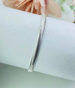 Pulseira Fio Alemão Prata - 6 mm